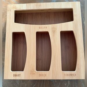 Bamboo Bag Organizer